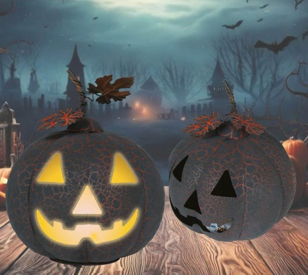 DYNIA METALOWA LED 28 CM