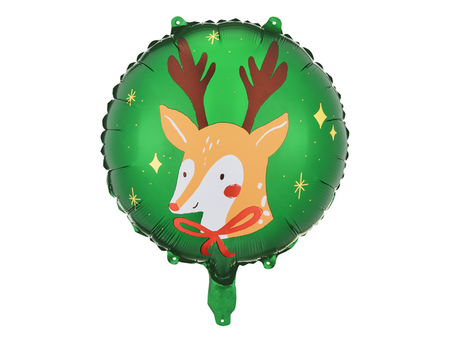 BALON FOLIOWY RENIFER 45 CM