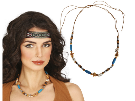 BIŻUTERIA INDIAŃSKA NASZYJNIK 