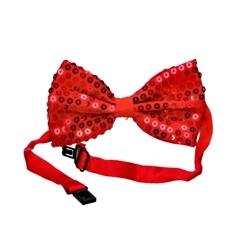 MUSZKA CZERWONA Z CEKINAMI 6X12CM