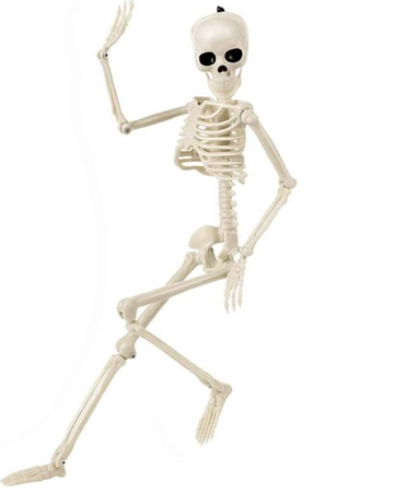 DEKORACJA SZKIELET 40 CM