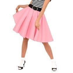 SPÓDNICA ROCK N ROLL RÓŻOWA