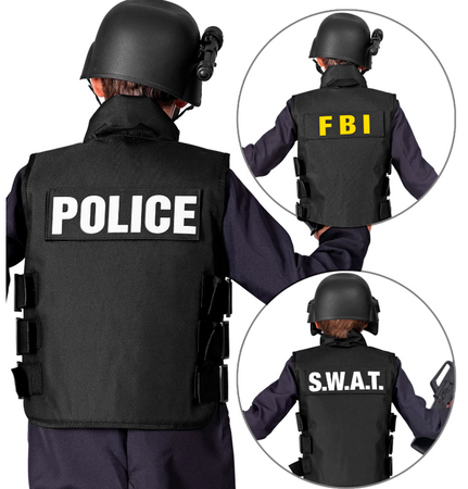 KAMIZELKA DZIECIĘCA POLICE FBI SWAT 
