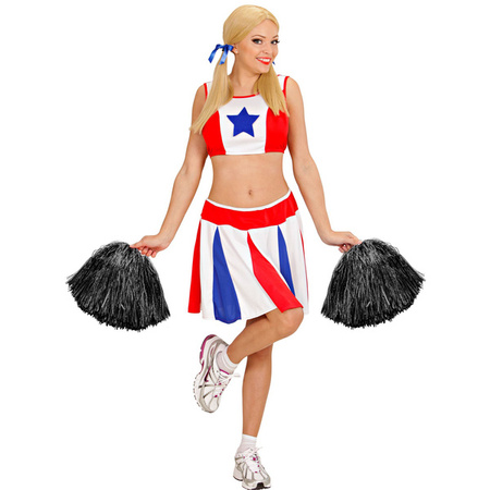 POMPON CHEERLEADERKI CZARNY
