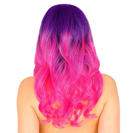 PARRUCCA DREAM HAIR ROSA OMBRE' in scatola PVC a colori