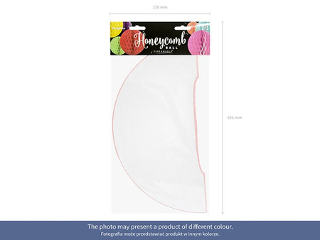 KULA BIBUŁOWA 40CM SŁOMKOWA