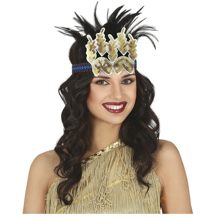 OPASKA RETRO Z PIÓRKAMI LATA 20