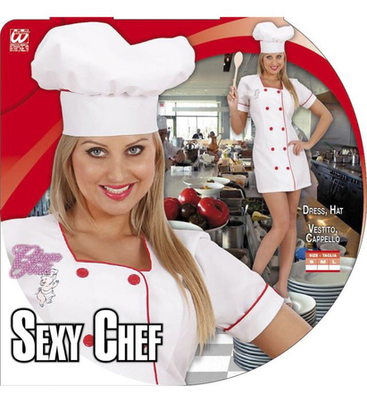 "SEXY CHEF" (dress, hat)