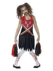 STRÓJ CHEERLEADERKA ZOMBIE