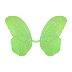 SKRZYDŁA MOTYLA ZIELONE BŁYSZCZĄCE