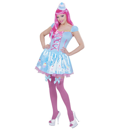 "CANDY GIRL" (dress, mini hat)