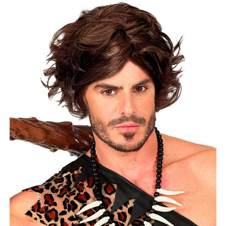 PERUKA PRZYSTOJNY NEANDERTALCZYK