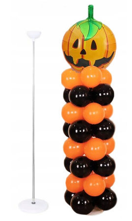 STOJAK DO BALONÓW BIAŁY 200 CM