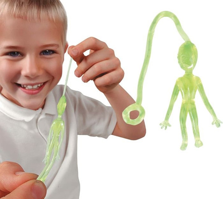 Silikonowy alien 22x3 cm