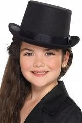 CYLINDER CZARNY DZIECIĘCY