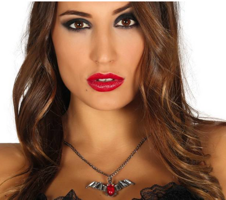 NASZYJNIK NIETOPERZ HALLOWEEN