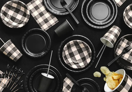 ŚWIECZKI HAPPY BIRTHDAY CZARNE 