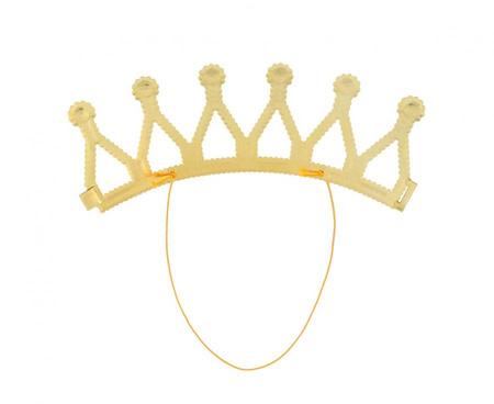 Korona królewny królewna Louisa złota dodatek małej księżniczki