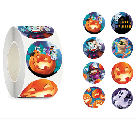 NAKLEJKI DEKORACYJNE HALLOWEEN 200 SZT.