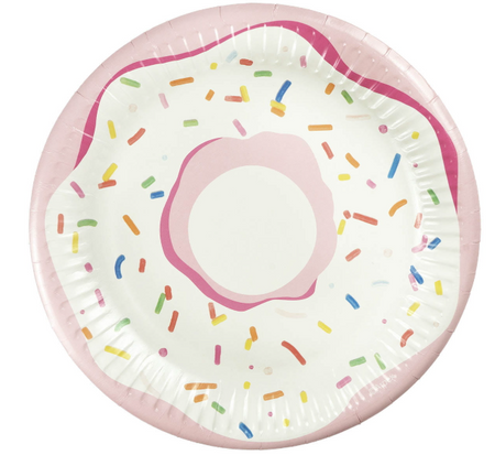 TALERZYKI PAPIEROWE PĄCZKI 18 CM 8 SZT