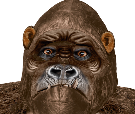 STRÓJ BIG KONG GORYL MĘSKI DMUCHANY