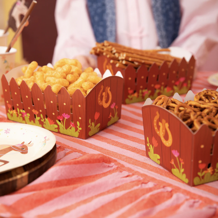 PUDEŁKO NA CHIPSY KONIKI 15 X 10 CM 3 SZT