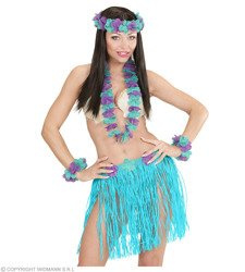 ZESTAW HAWAJSKI NIEBIESKI