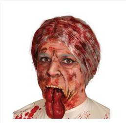 SZCZĘKA LATEKSOWA Z JĘZYKIEM I KLEJEM