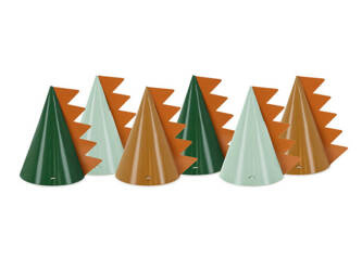 CZAPECZKI DINO FUN DINOZAURY 6 SZT.