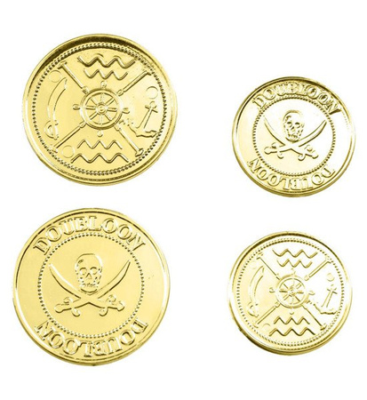 MONETY PIRACKIE 12 SZTUK