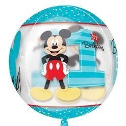 BALON FOLIOWY 40cm KULA MYSZKA MICKEY