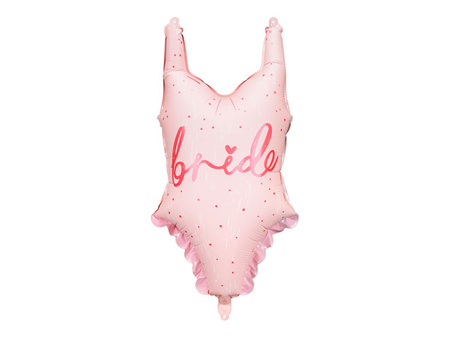 BALON FOLIOWY STRÓJ KĄPIELOWY BRIDE 46X76