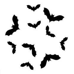 SZABLON DO CIASTA NIETOPERZE 25 CM