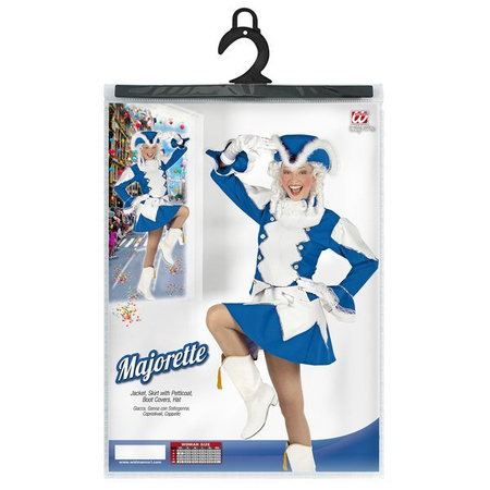 STRÓJ MAŻORETKI MAŻORETKA NIEBIESKA