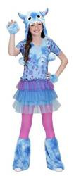 STRÓJ MONSTER GIRL BŁĘKITNA