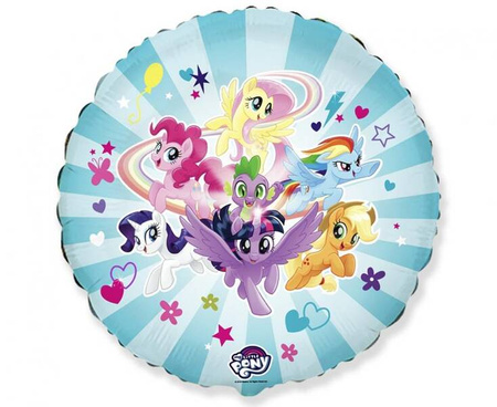 Balon foliowy 18 cali 48 cm My little Pony Drużyna kucyki urodziny