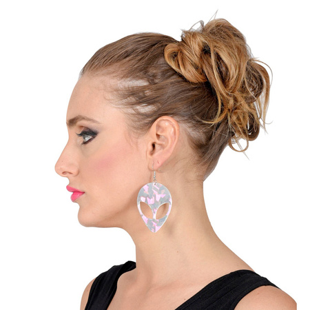 KOLCZYKI UFO KOSMITA