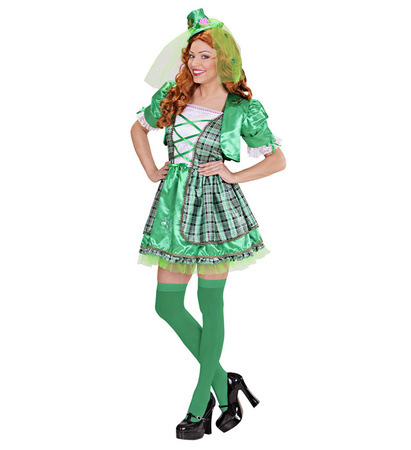 "IRISH GIRL" (dress, jacket, mini hat)