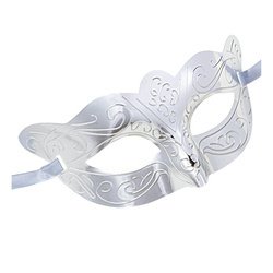 MASKA KARNAWAŁOWA SREBRNA