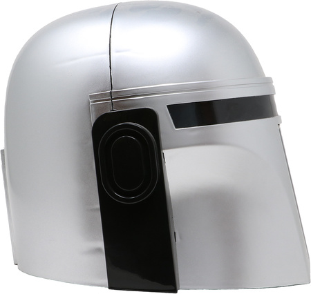 SREBRNY KASK KOSMICZNEGO ŻOŁNIERZA