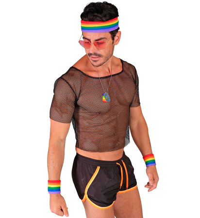 ZESTAW OPASKI ŚCIĄGACZE TĘCZOWE