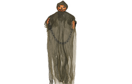 DEKORACJA HALLOWEENOWA WISZĄCA DYNIA DUCH 98 CM 