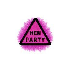 BROSZKA TRÓJKĄT HEN PARTY
