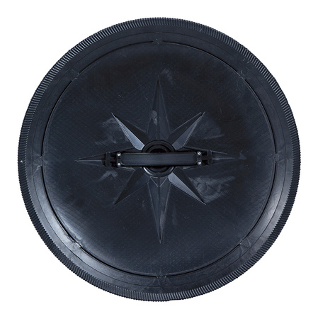 CZARCZA CZARNO SREBRNA 45 CM