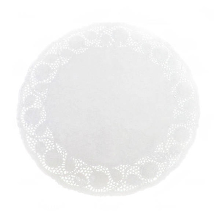 SERWETKI DEKORACYJNE AŻUROWE 33 CM 12 SZT.