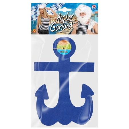 GIRLANDA W KSZTAŁCIE KOTWICY