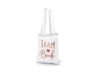 TORBA BAWEŁNIANA BIAŁA- TEAM BRIDE