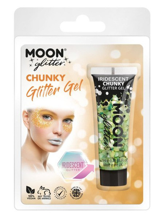 Żel z grubym brokatem Opalizujący, Karnawał