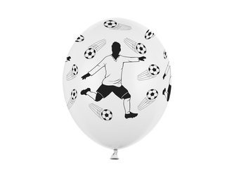BALONY LATEKSOWE PIŁKARZ 30 CM 50 SZT FOOTBALL