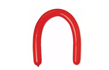 BALONY CZERWONE 8 CM 100 CM DO MODELOWANIA RURKI